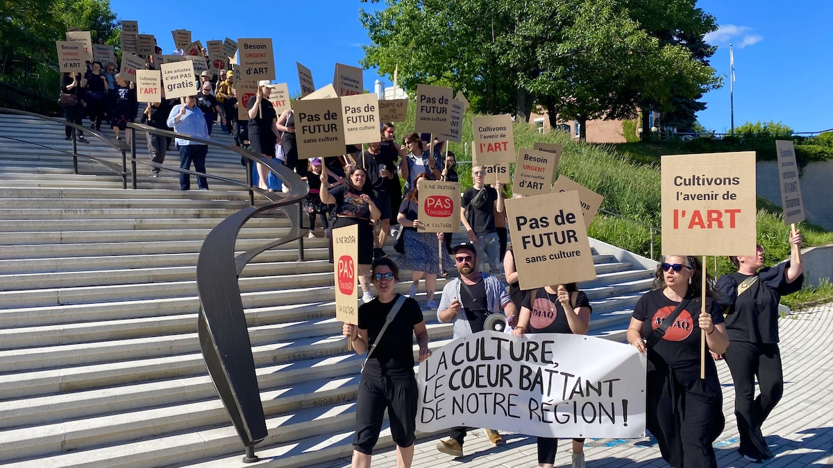 Mobilisation pour les arts | Le téléjournal Mauricie
