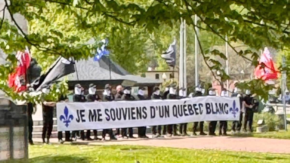 Qui est Second Sons Canada, qui revendique la bannière raciste de Shawinigan?