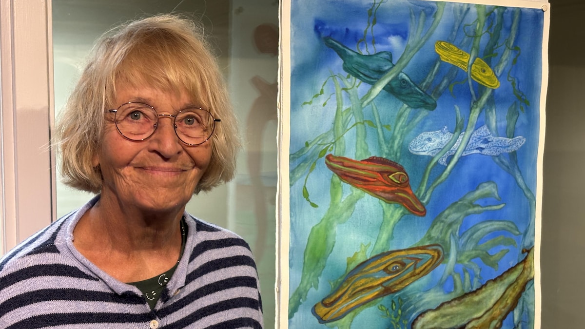 Des bois de grève à l’aquarelle, l’univers créatif de Marie-Claude Laberge