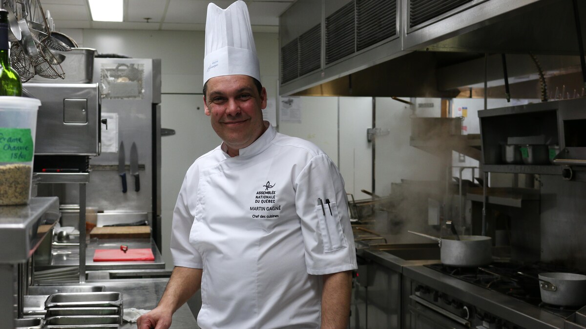 Martin Gagné, Chef des cuisines, Assemblée nationale du Québec