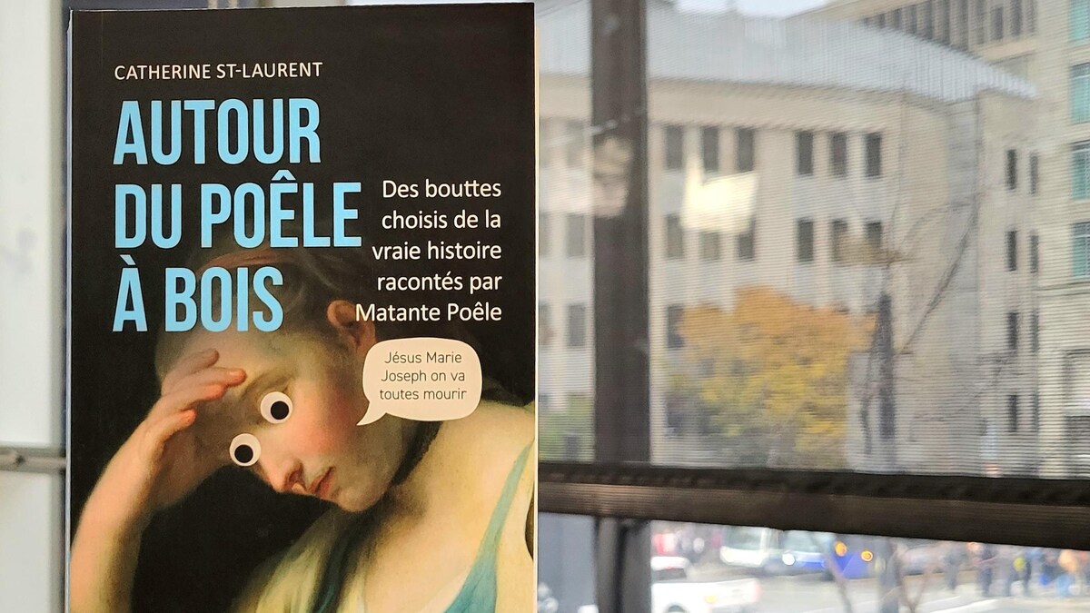 La couverture du livre « Autour du poêle à bois ».