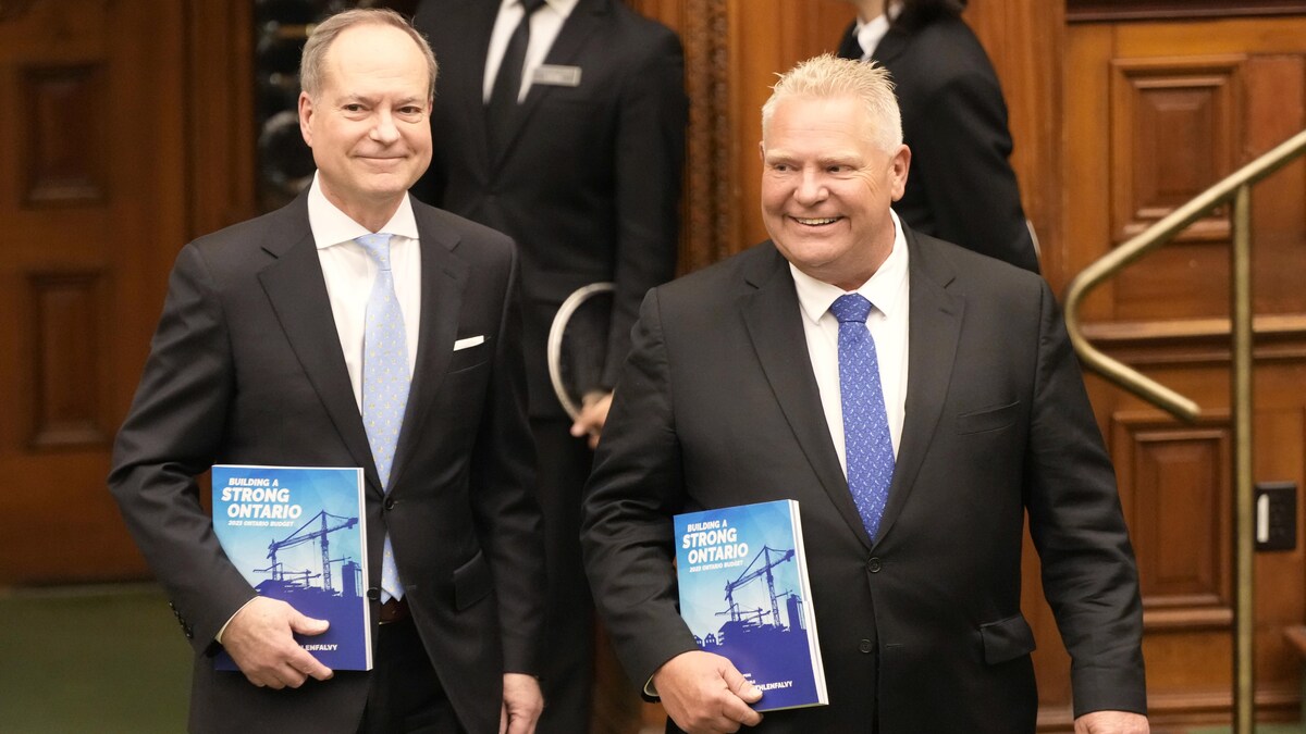 Peter Bethlenfalvy et Doug Ford.