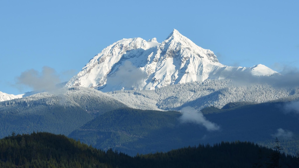 Le mont Garibaldi, en Colombie-Britannique 