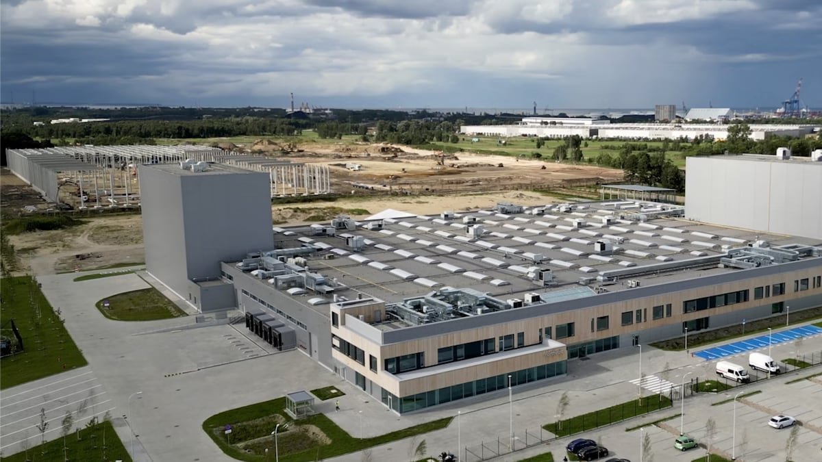 Une usine de batteries de Northvolt, en Pologne.