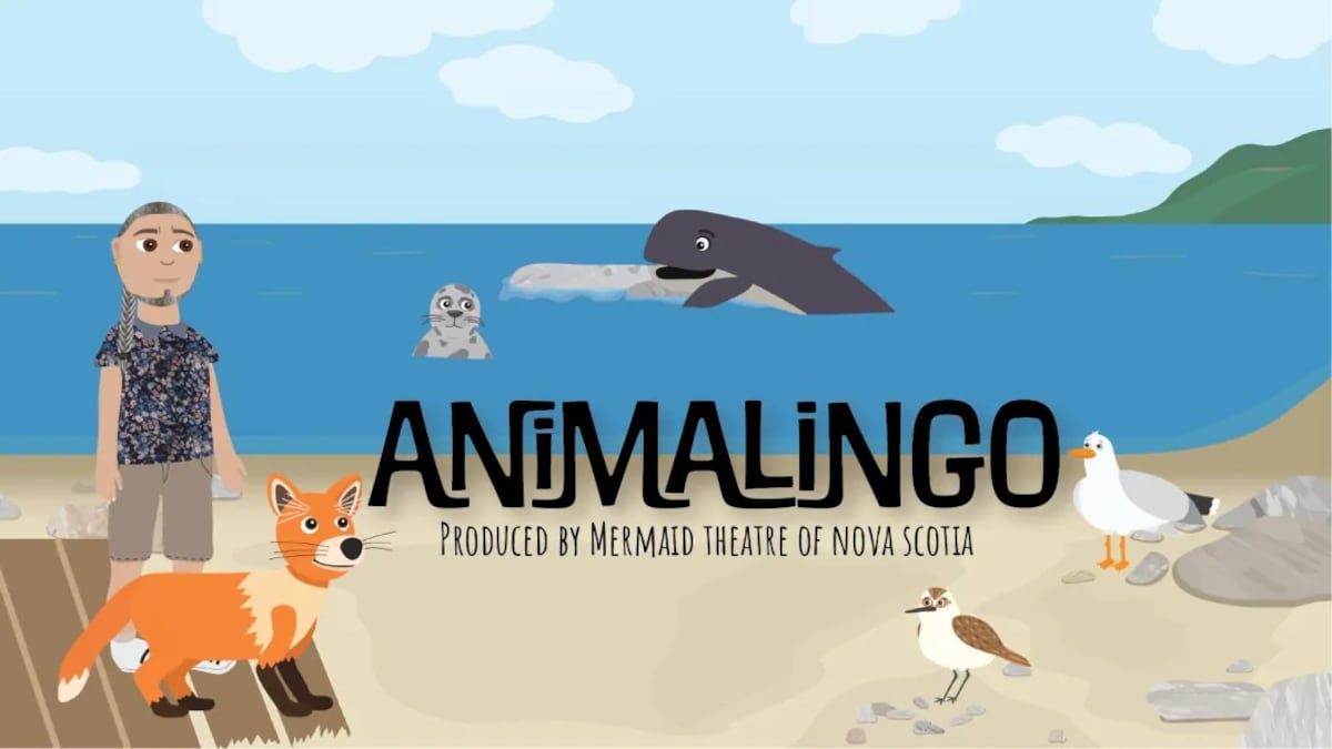 Affiche de la série d'animation Animalingo.