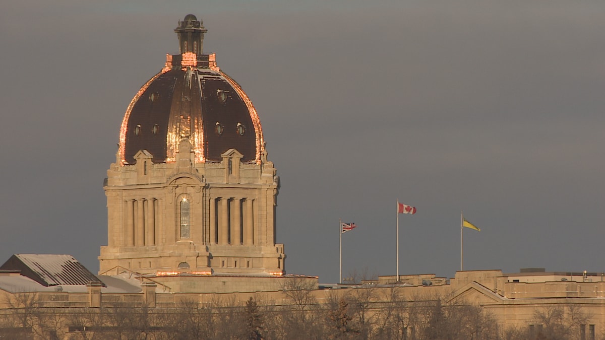 Le palais législatif de la Saskatchewan
