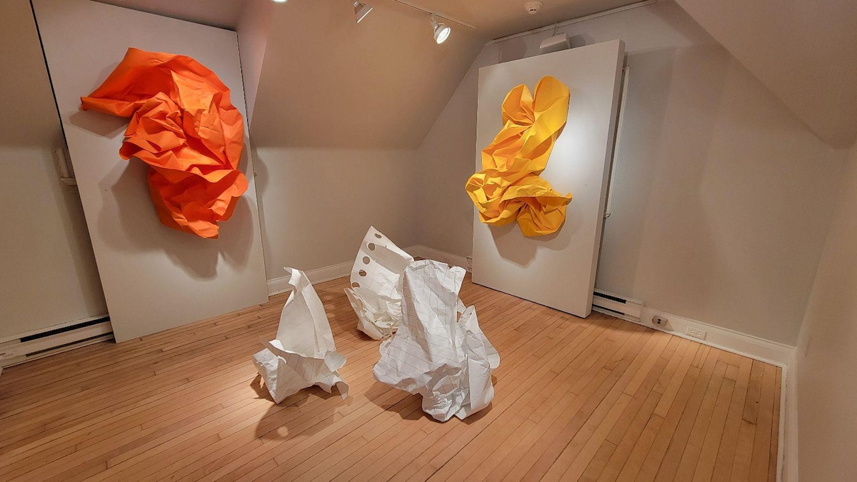 Paper Expotion Paperholic, une exposition à la Villa Bagatelle | Le téléjournal Québec
