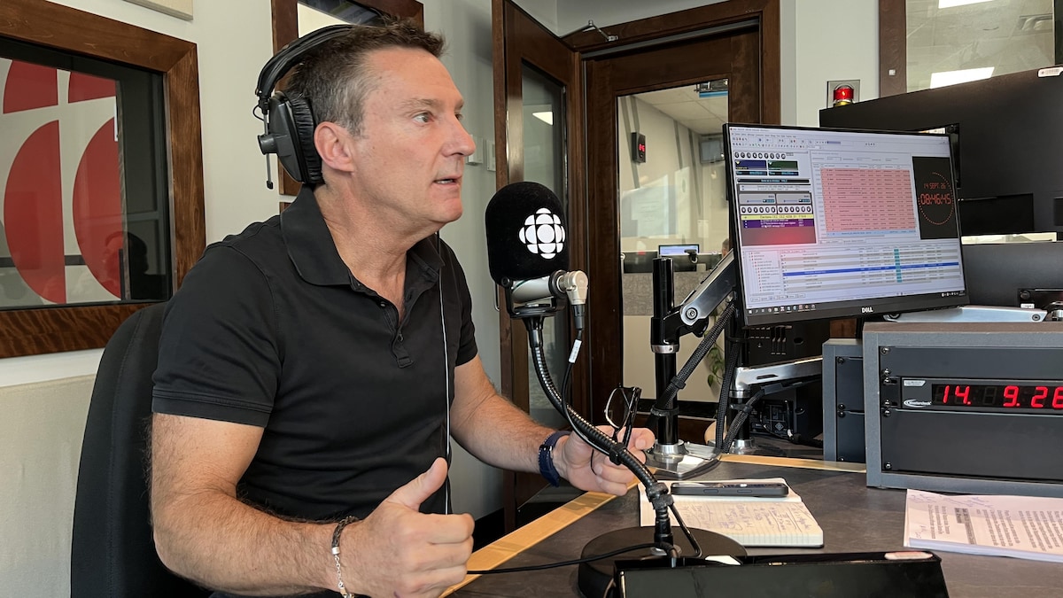 Le Téléjournal avec Patrice Roy en direct de Rouyn-Noranda