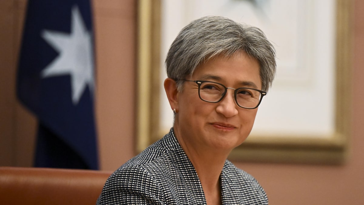 La ministre australienne des Affaires étrangères Penny Wong