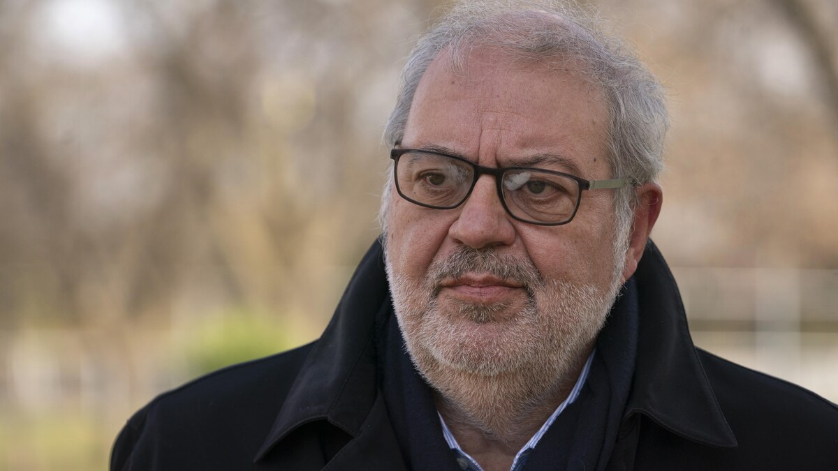 Gros plan de Pierre Arcand.