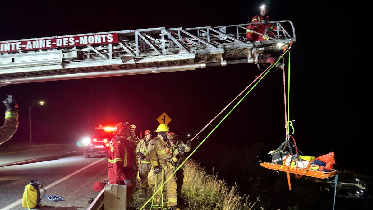 Un sauvetage vertical hors norme à SADM