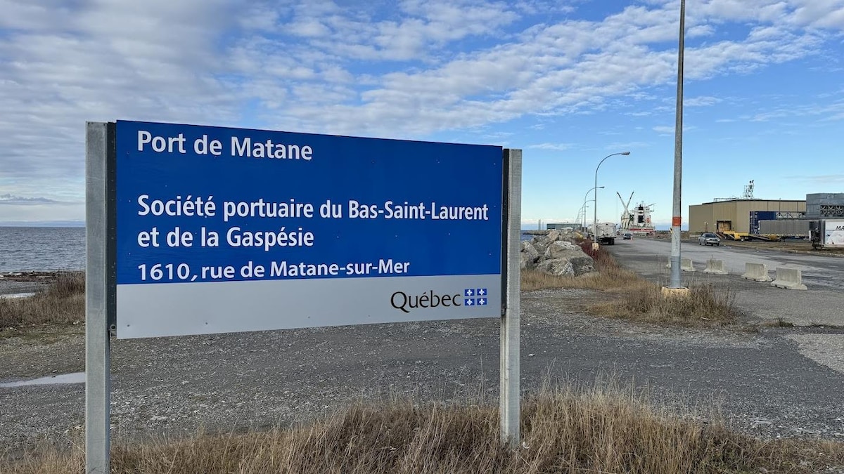 Le port de Matane, « l’argent est là »