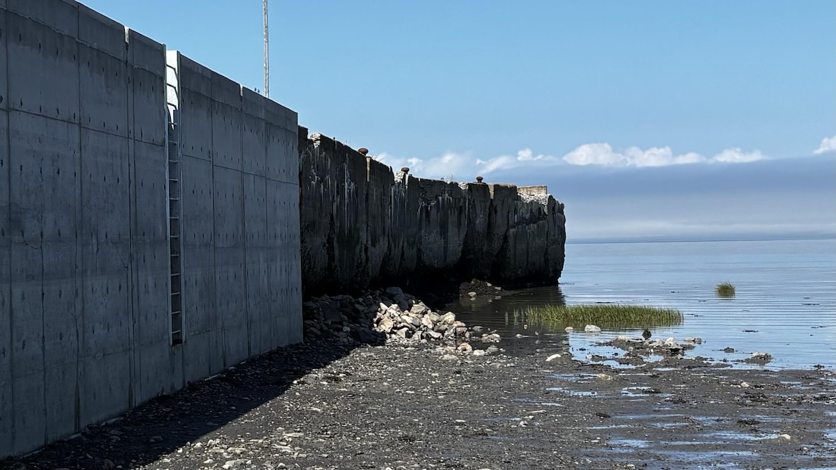 D’importants travaux effectués au quai Taché de Kamouraska