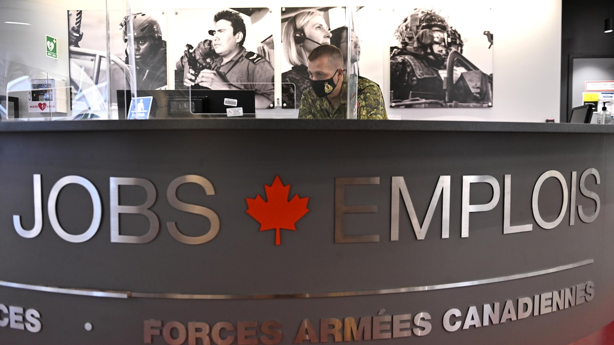 Le centre de recrutement des Forces armées canadiennes à Ottawa.