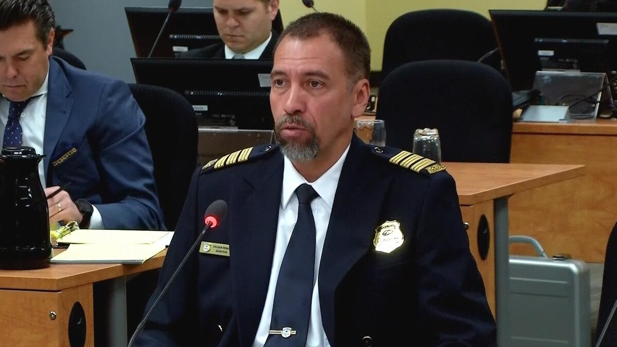 Sylvain Renaud, inspecteur à la division des normes professionnelles et des affaires internes au Service de police de la Ville de Gatineau.