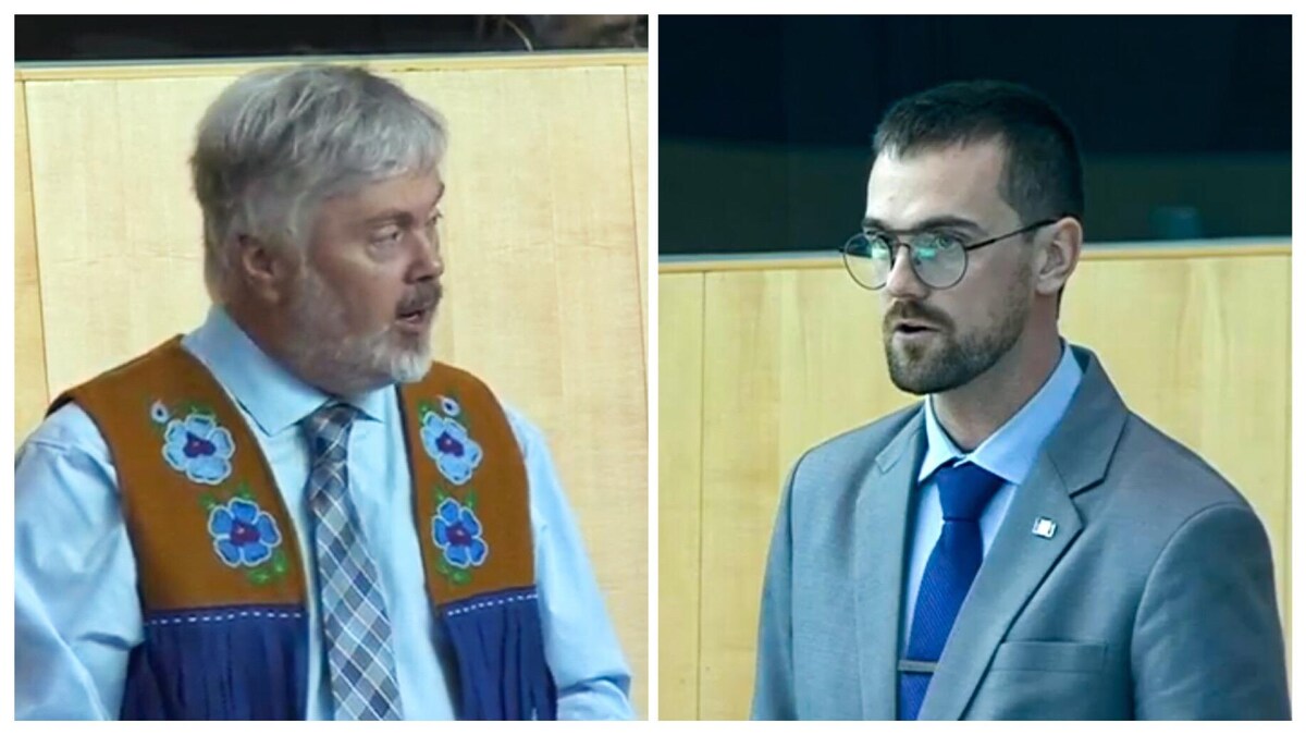 D'un coté Kevin O'Reilly, de l'autre, Rylund Johnson. 