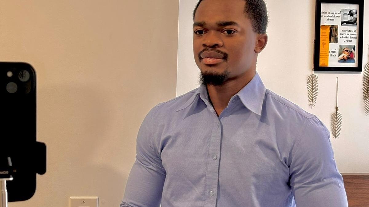 Kablé Ilunga, originaire de la RDC croit que le léopard est un animal résistant qui va se démarquer au Maroc.