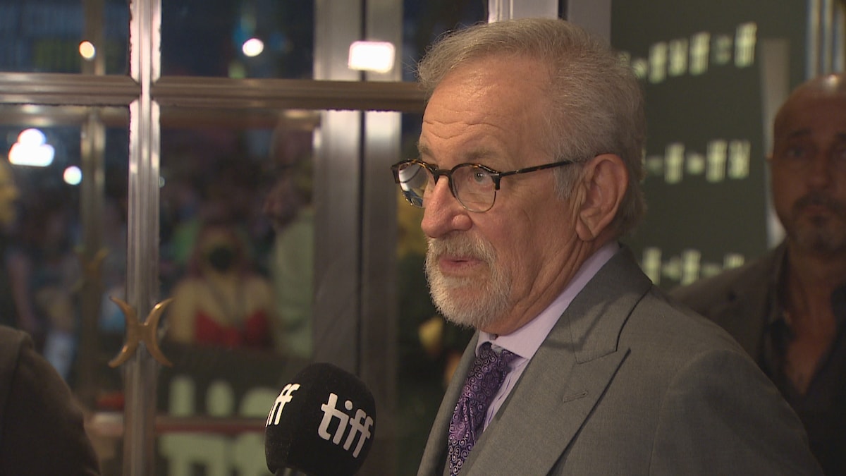 Steven Spielberg sur le tapis rouge.