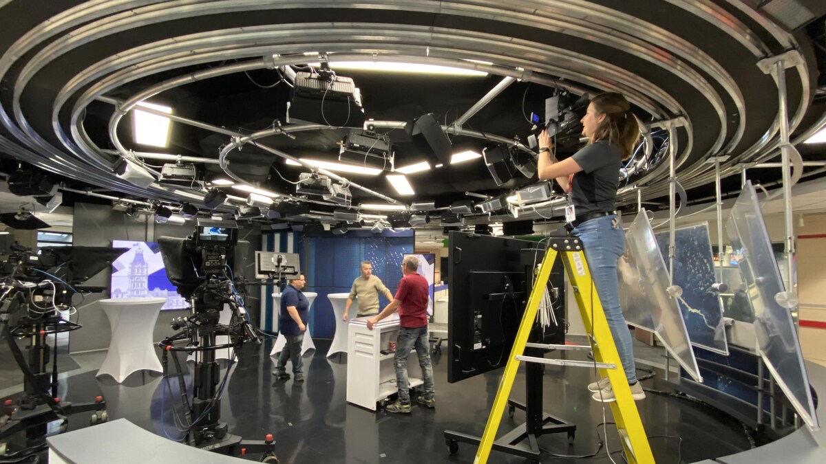 Dans les coulisses du débat RadioCanada Info