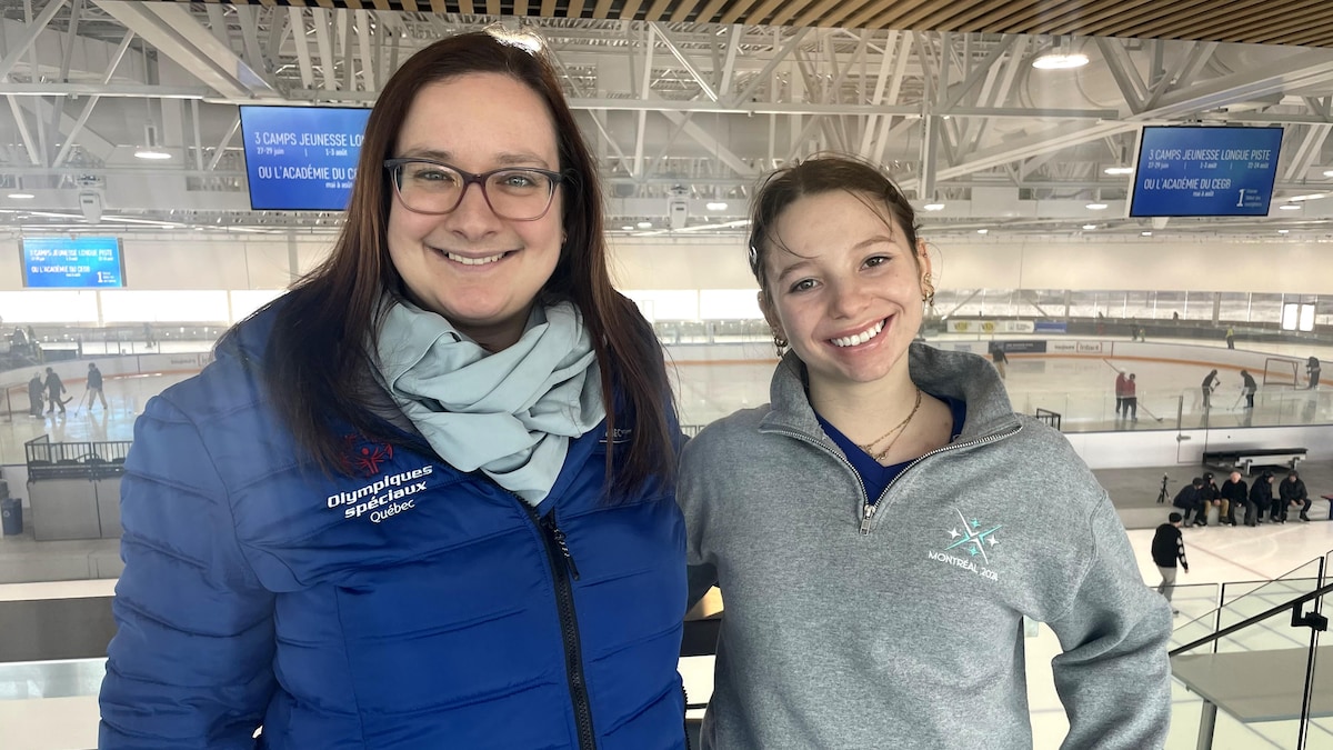 La patineuse artistique Océane Rajotte aux Olympiques spéciaux | Le ...