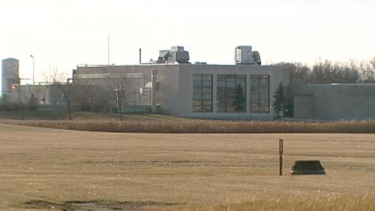 L'usine de traitement des eaux usées, dans le sud de Winnipeg