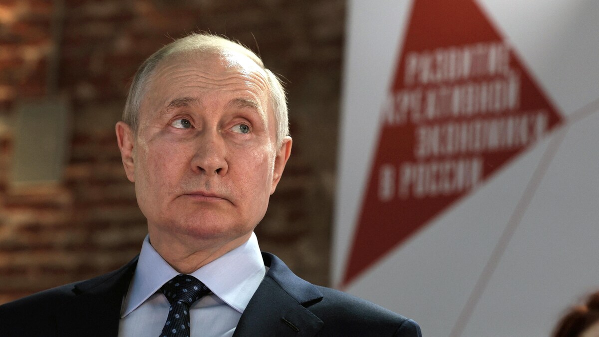 Le président russe Vladimir Poutine., le 30 mai 2023. 