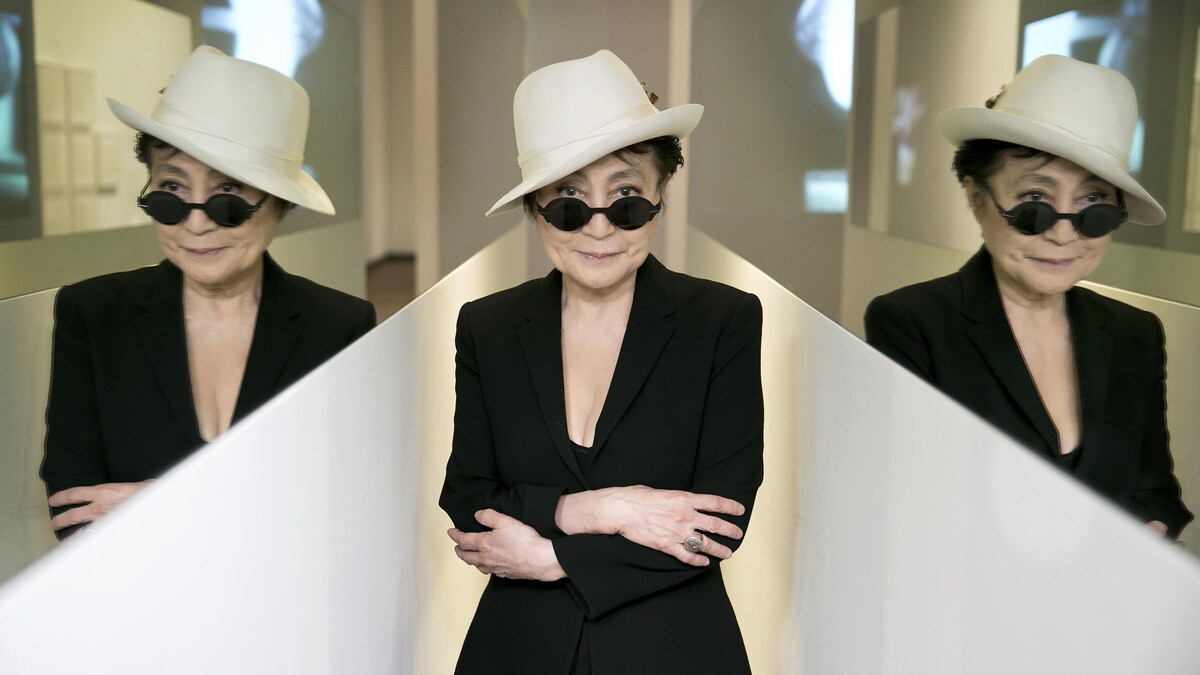 L'artiste Yoko Ono.