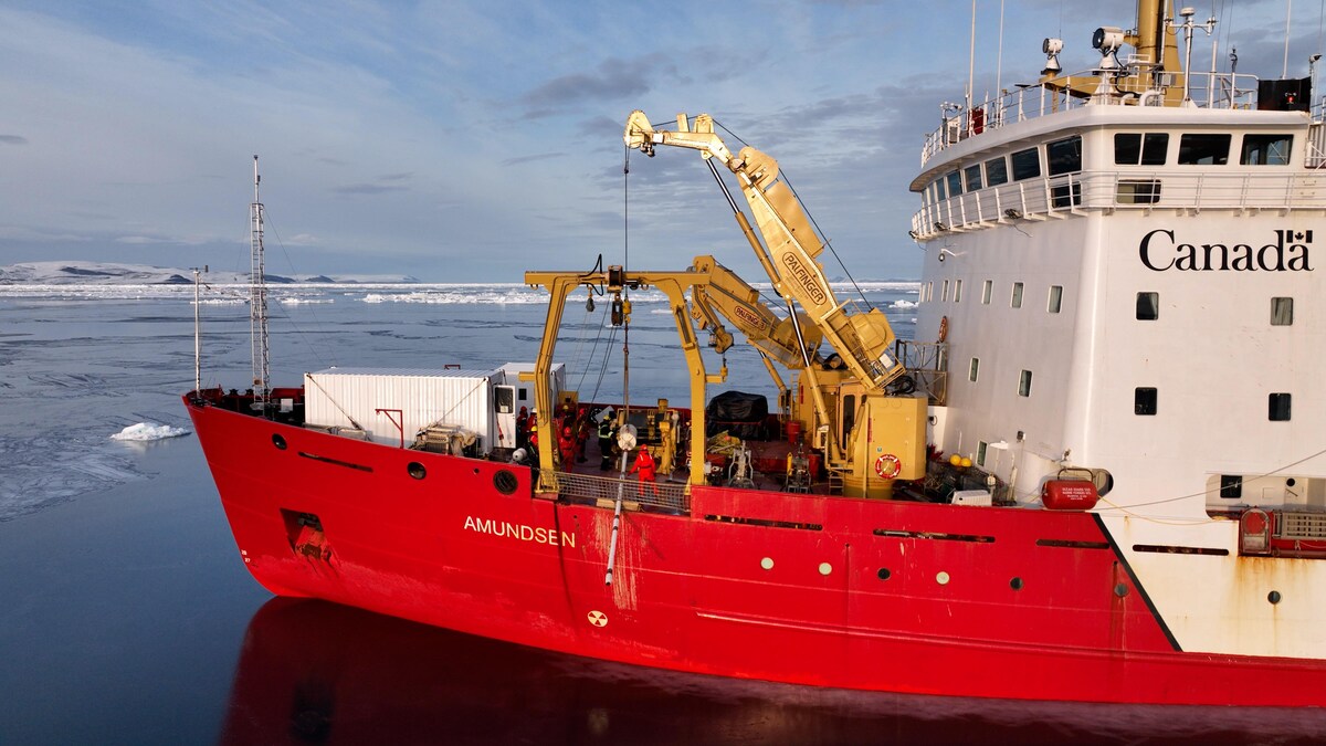 Le brise-glace NGCC Amundsen.
