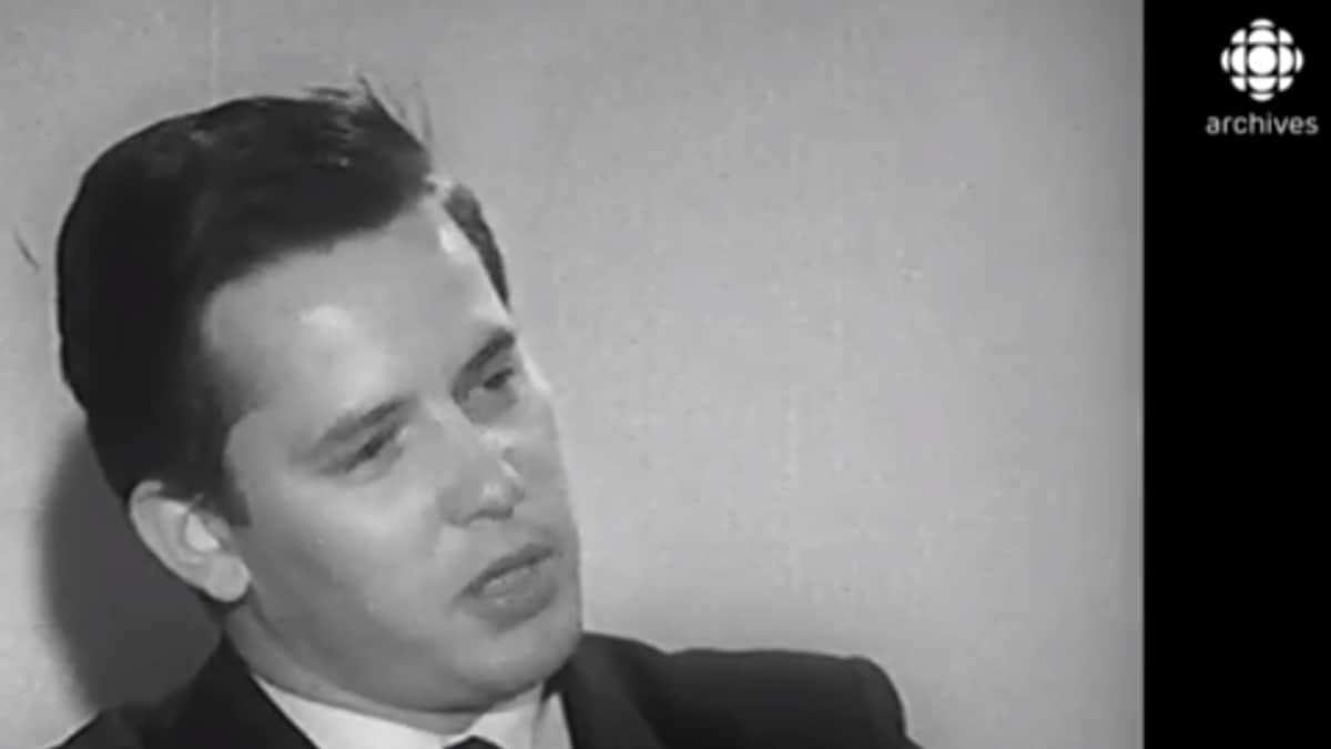 Bernard Landry en 1961.