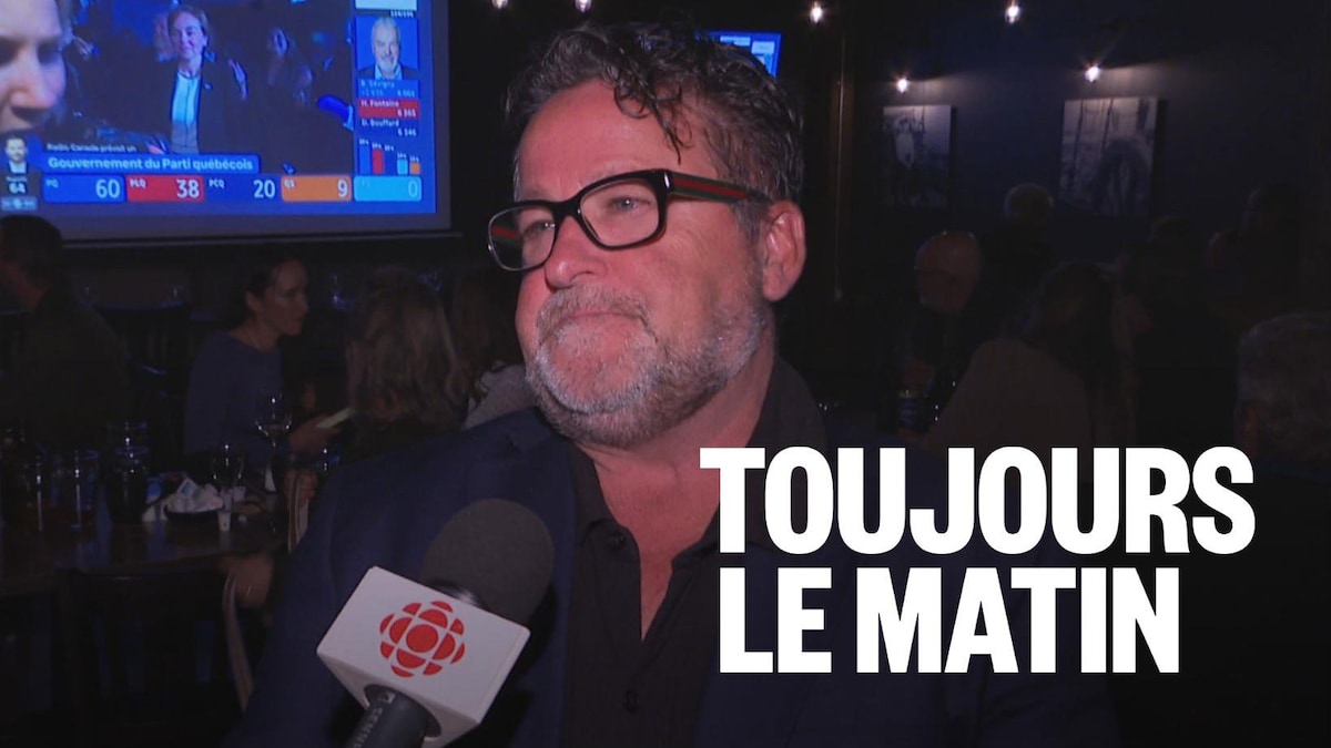 Donald Martel serein dans la défaite