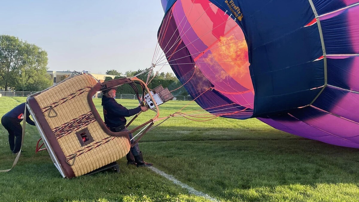 Montgolfière Flotter dans les Airs