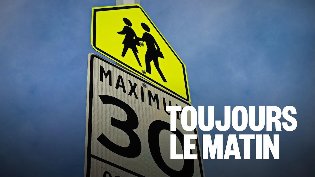 Les automobilistes roulent trop vite dans les zones scolaires