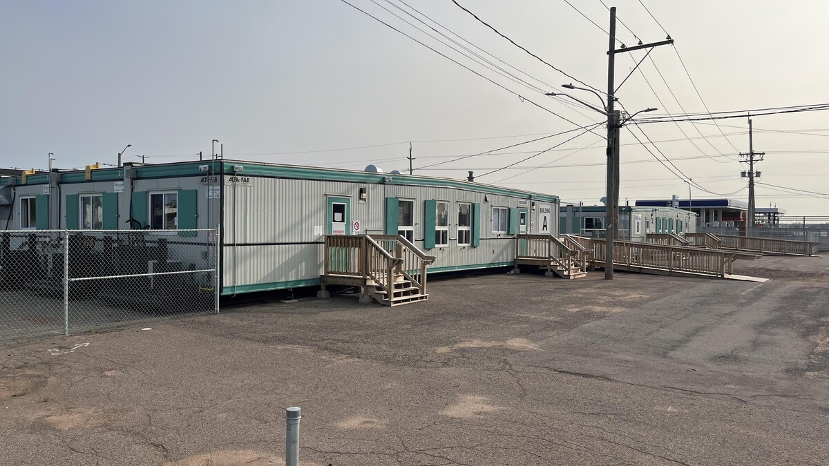 Des unités d'habitation modulaires.
