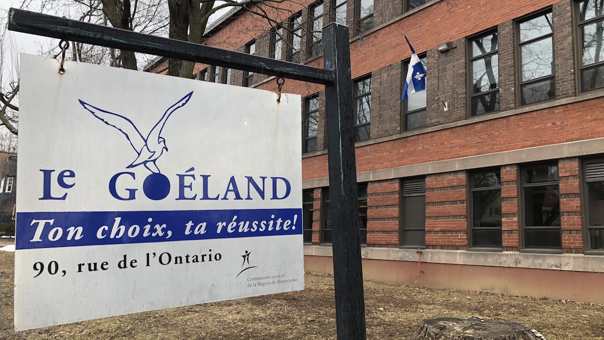 L'École le Goéland, à Sherbrooke. 
