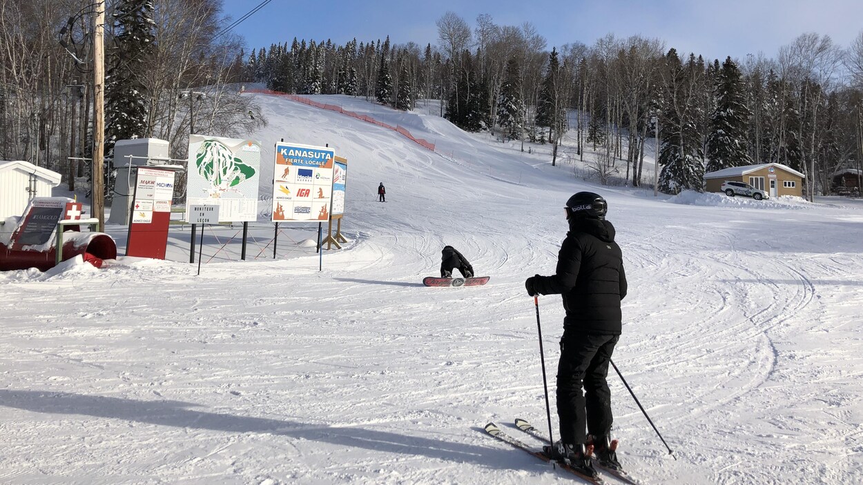 La Station Du Mont Kanasuta Lance La Saison De Ski Radio Canada Ca