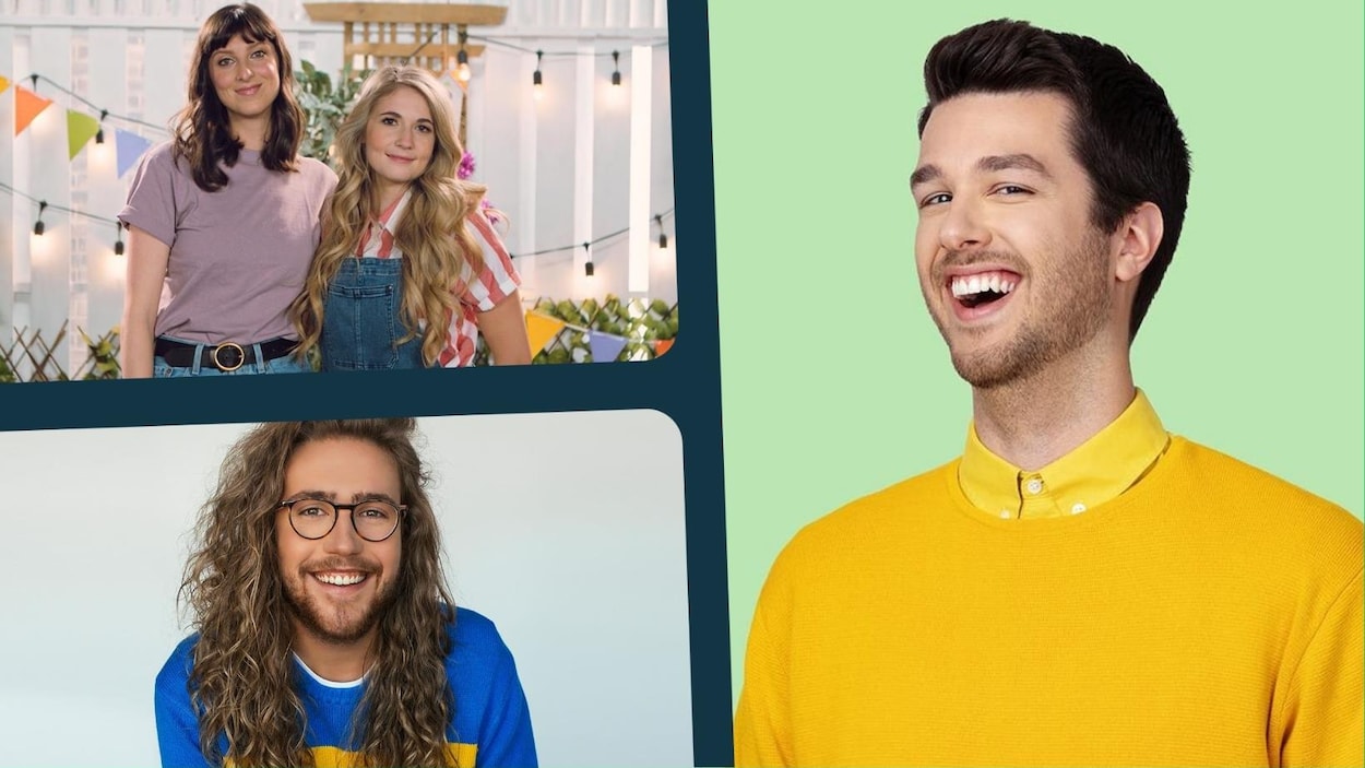 6 humoristes du Québec dans nos émissions jeunesse