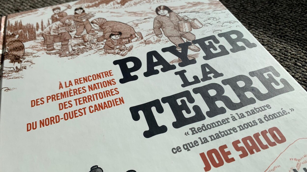 La couverture de la bande dessinée Payer la terre, de Joe Sacco.