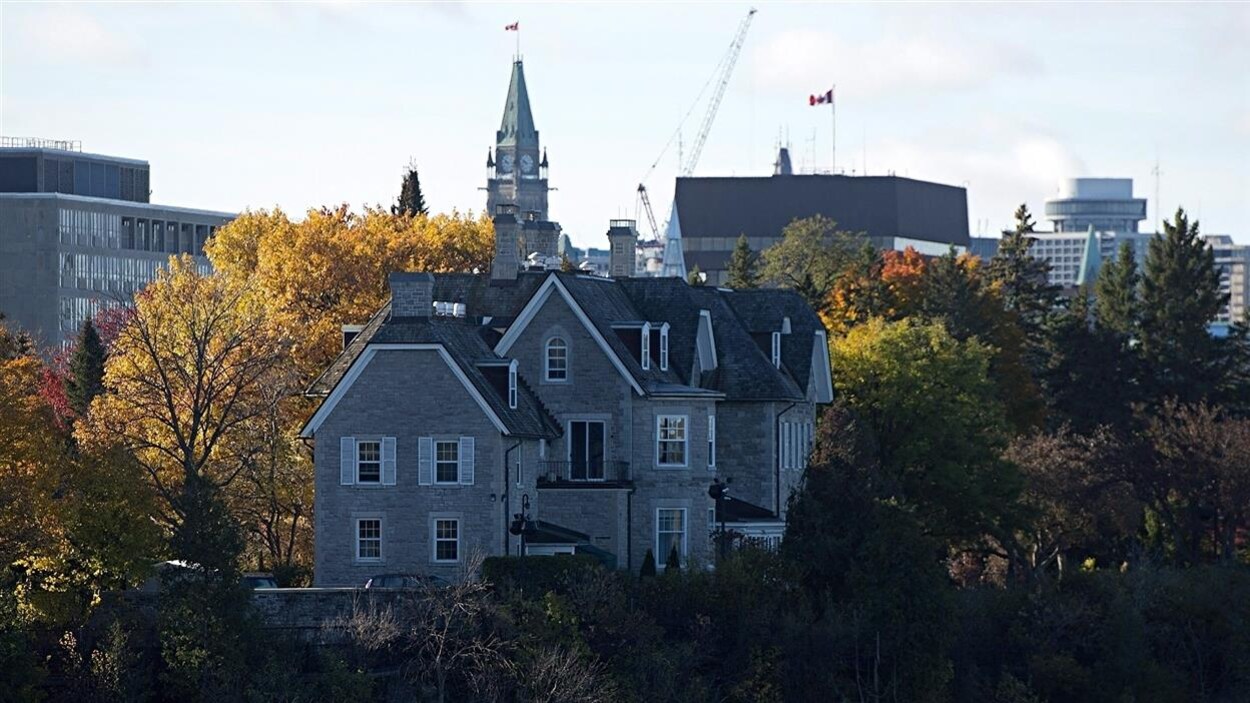 Photo de la résidence officielle du premier ministre du Canada.