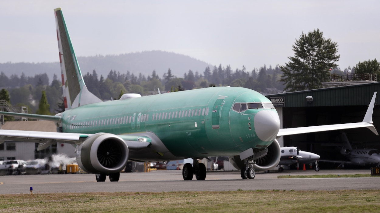 Boeing 737 MAX 8 à Renton, Washington.