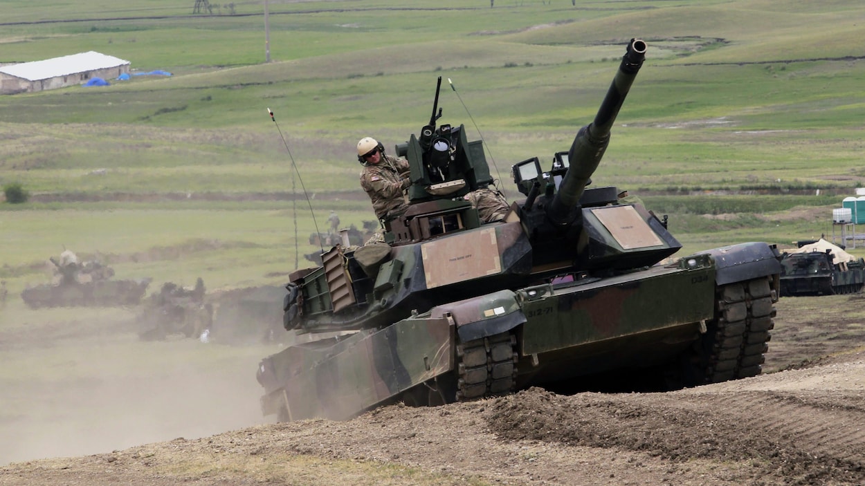Los primeros tanques Abrams llegan a Ucrania meses antes de lo previsto  Guerra en Ucrania