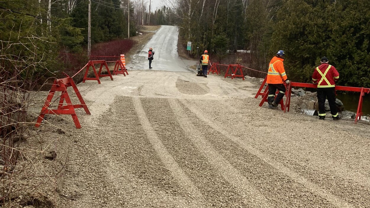 Accès routier rétabli à Chandler, après l’affaissement d’un chemin