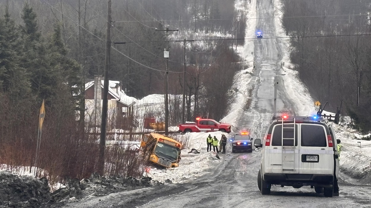 Un mort et des blessés dans un accident d’autobus scolaire dans Chaudière-Appalaches