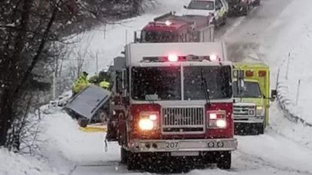 Un accident à Gatineau.