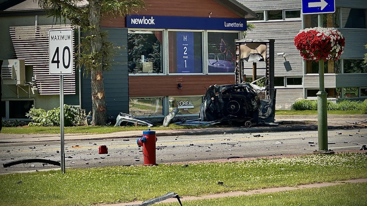 Violente collision à Louiseville, pas d’accusation contre les policiers