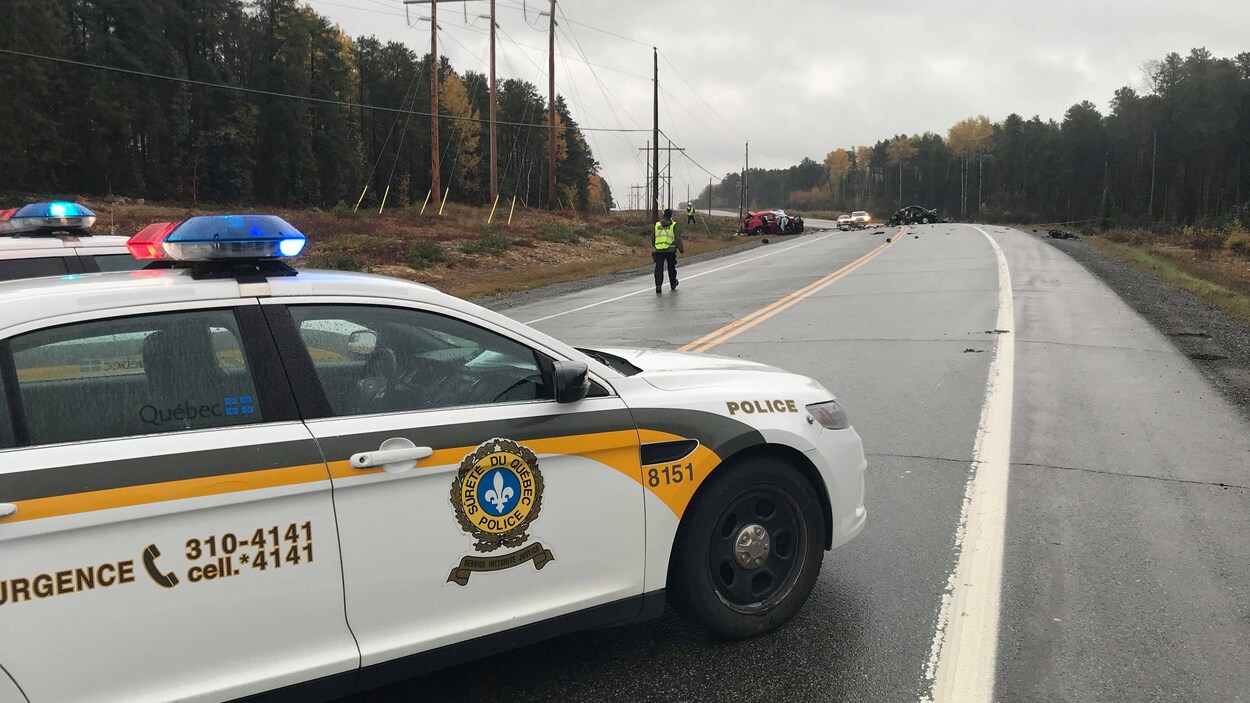 Accident mortel sur la route 117 entre Val-d'Or et Louvicourt