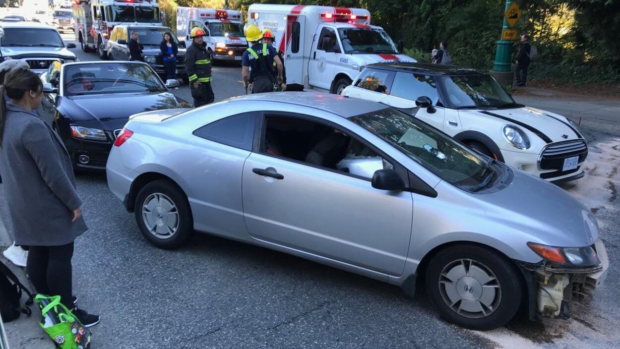 Deux accidents provoquent de gros bouchons pour les usagers du pont