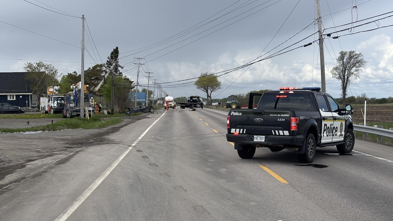 La route 169 fermée entre Desbiens et Métabetchouan en raison d’un accident