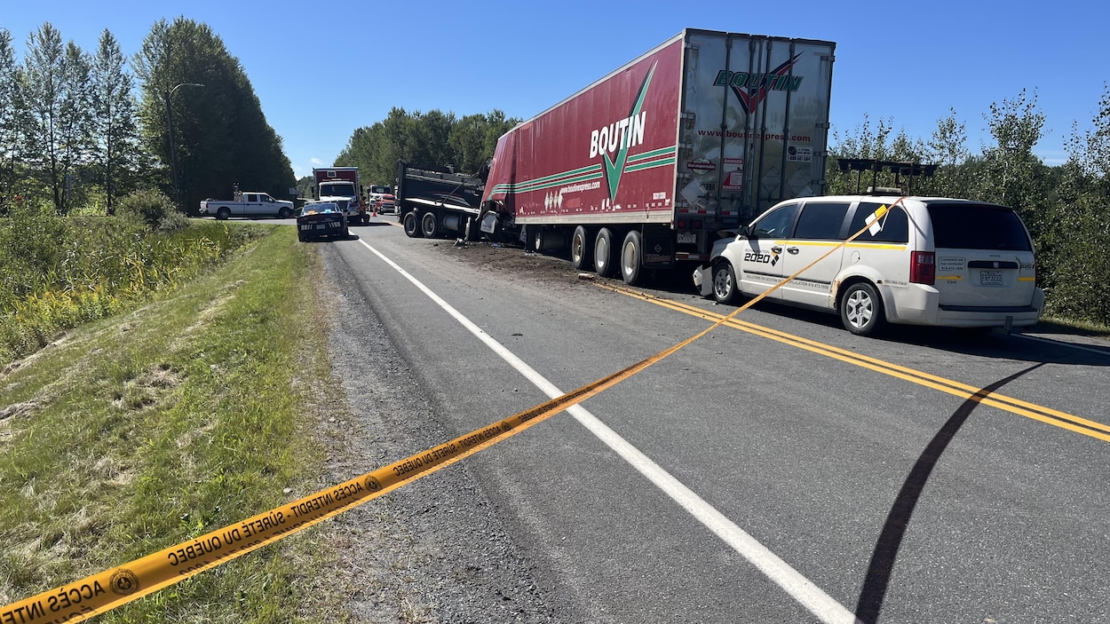 Un homme perd la vie après un accident à Saint-Lucien