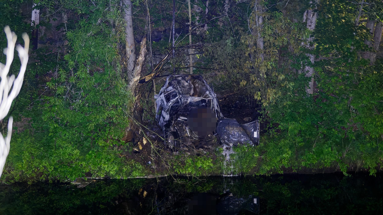 Deux morts dans un grave accident à Val-Alain | Radio-Canada.ca