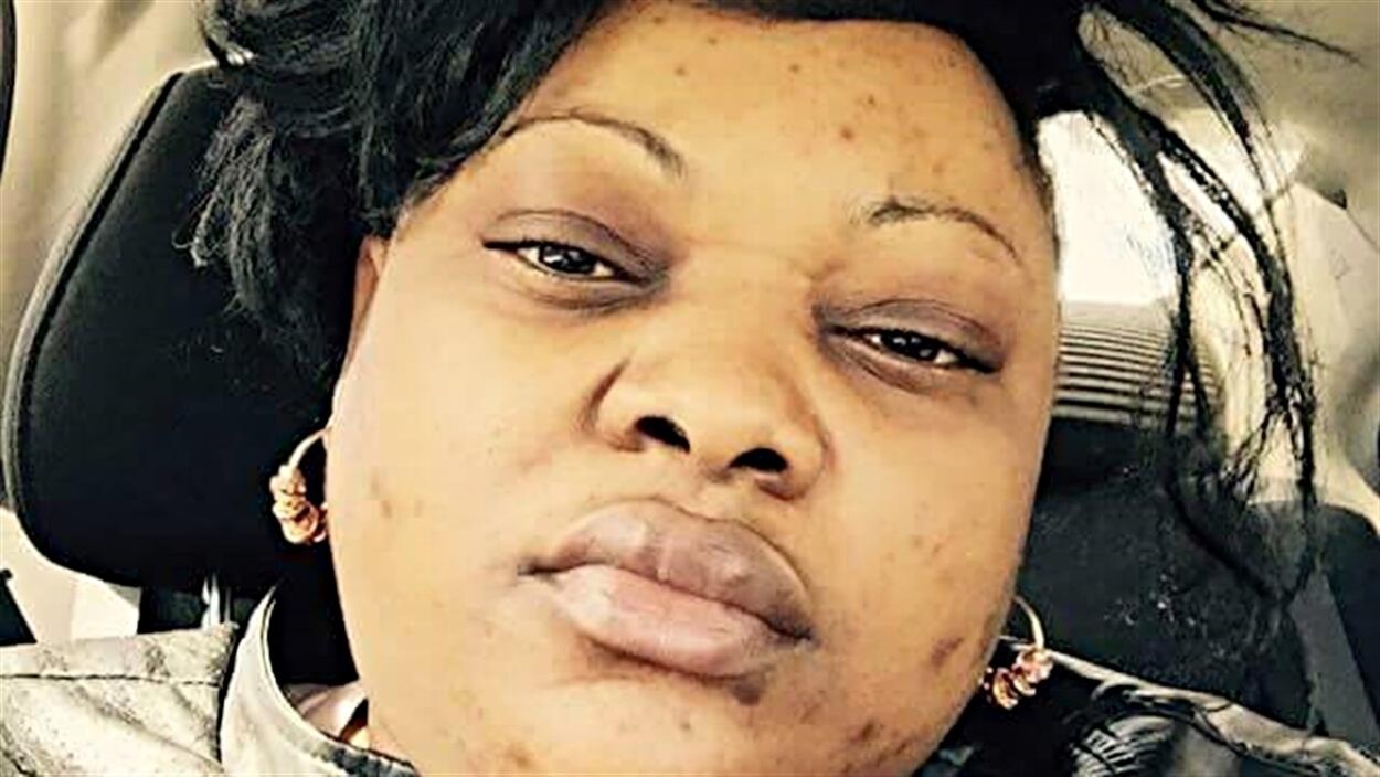 L'accusée Eunice Ilunga.